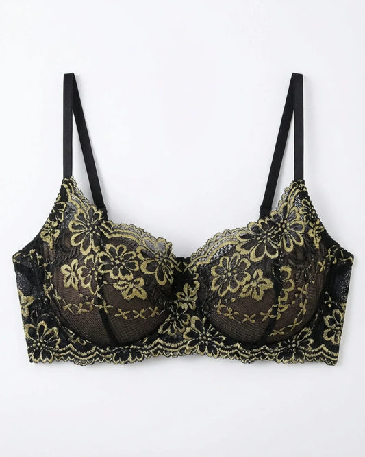 Non-Padded Lace Bra - Nora